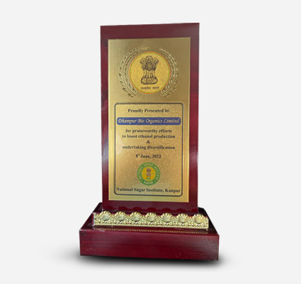 Excellence Award from the National Sugar Institute